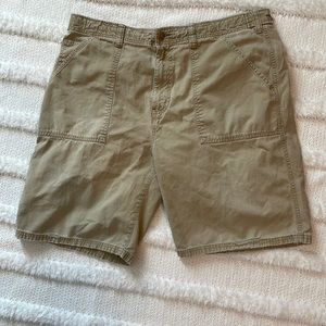 Tommy Hilfiger khaki shorts red label premium vintage Military issue men size 38